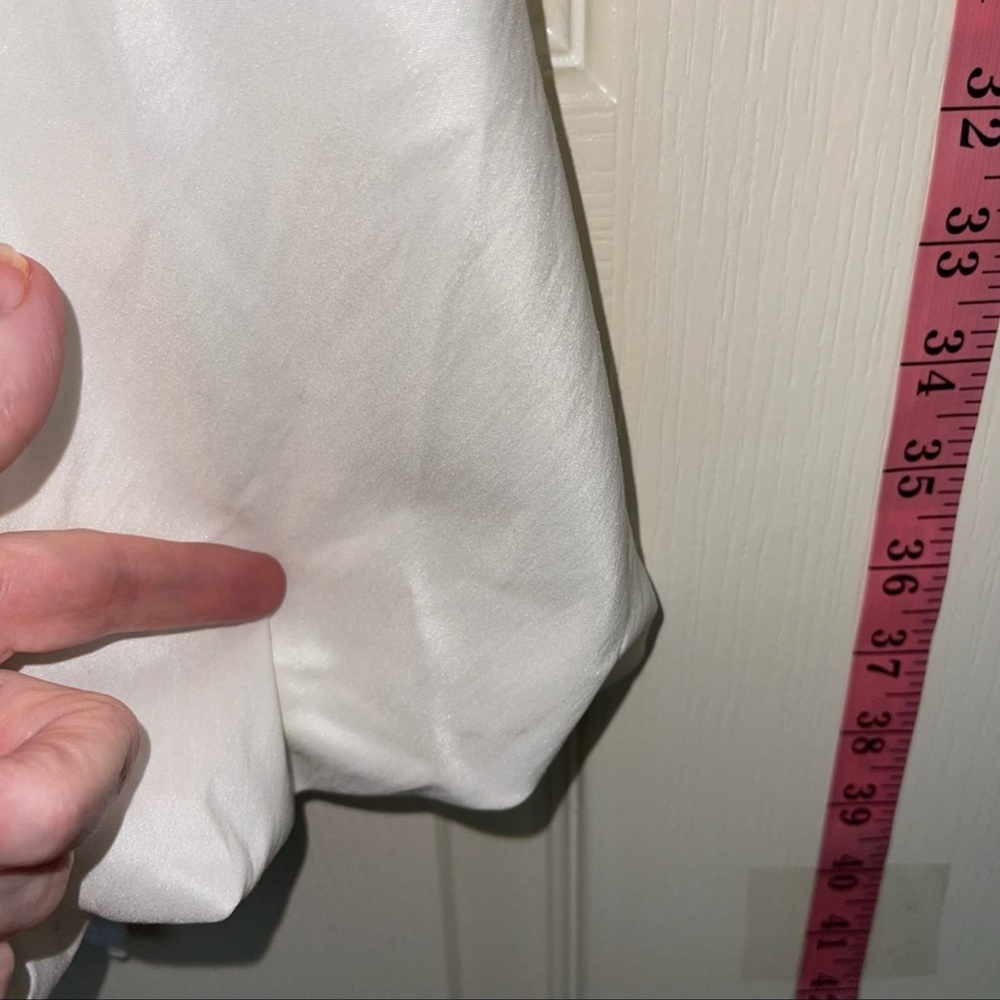 Samuel Dong White Long Jacket In Great Used Condi… - image 3